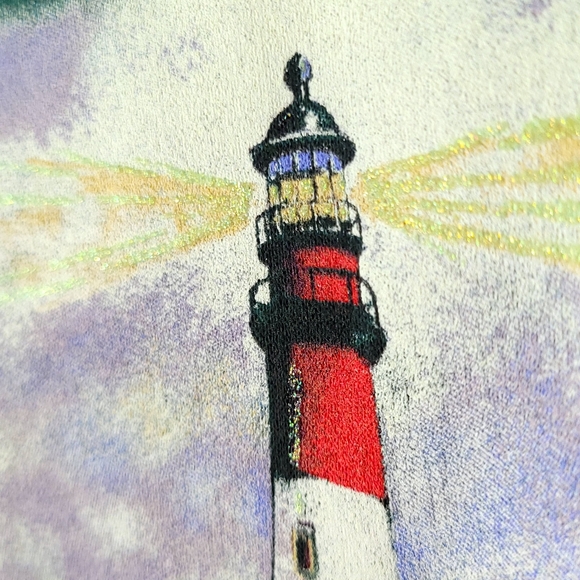 Vintage Art Lighthouse Crewneck Sweatshirt - Picture 5 of 7